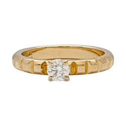 Bague Boucheron, "Clou de Paris", or jaune, diamant - Castafiore