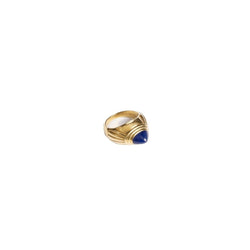 Bague BOUCHERON "Jaïpur" en or jaune et en lapis lazuli - Castafiore