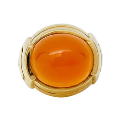 Bague BOUCHERON or jaune et cornaline - Castafiore