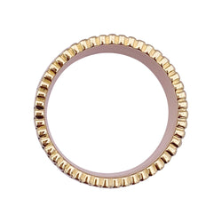 Bague BOUCHERON "Quatre Classique Large", trois ors et diamants - Castafiore