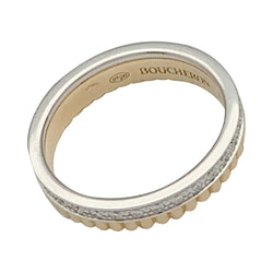 Bague Boucheron, “Quatre Radiant Edition Grosgrain”, deux ors et diamants - Castafiore