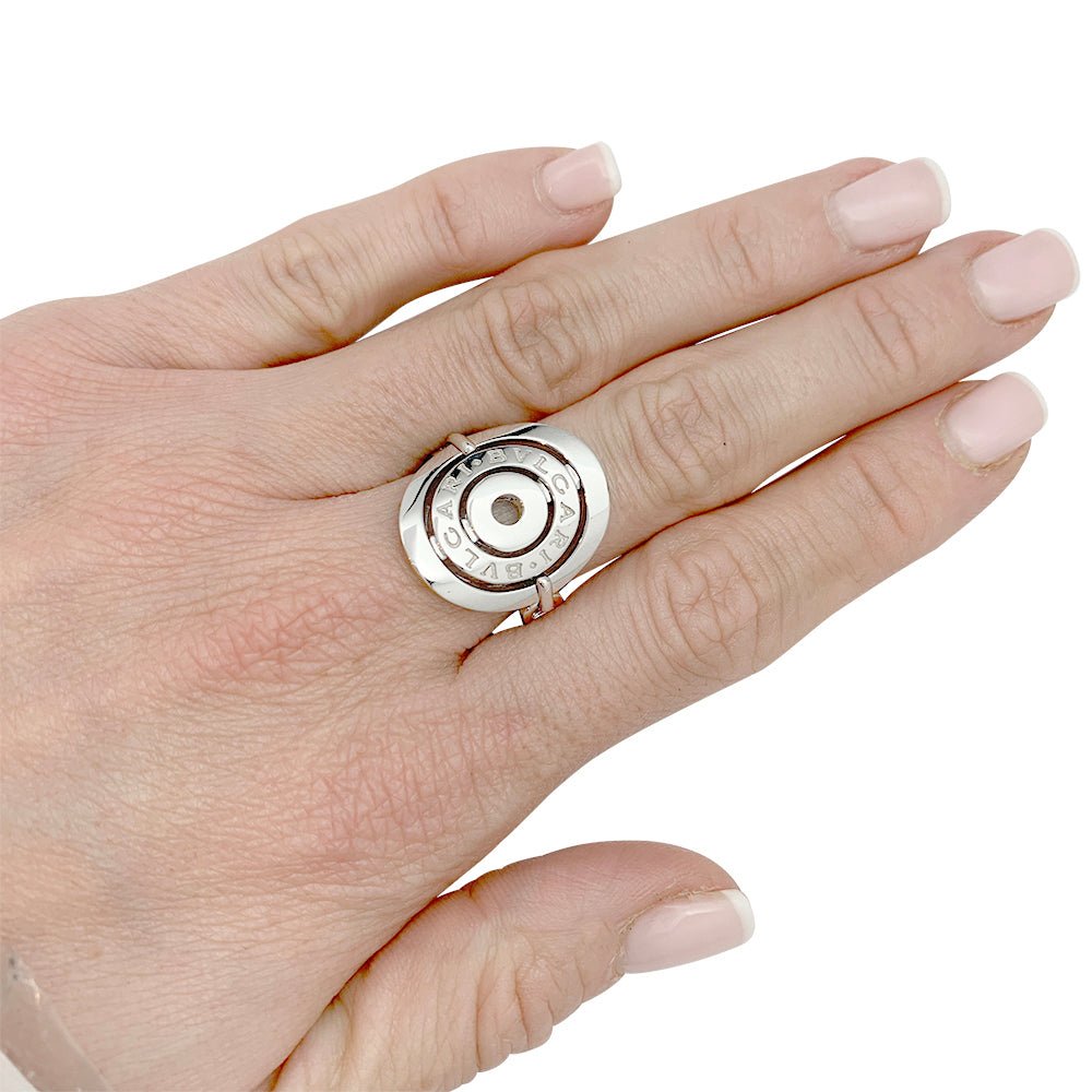 Bague Bulgari, "Astrale", or blanc - Castafiore