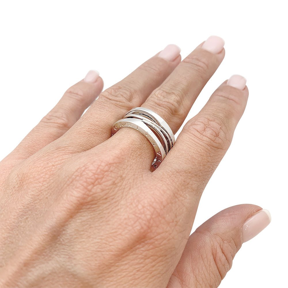 Bague Bulgari “B.Zero1” en or blanc - Castafiore