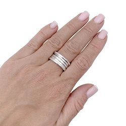 Bague BULGARI "B.Zero1" en or blanc - Castafiore