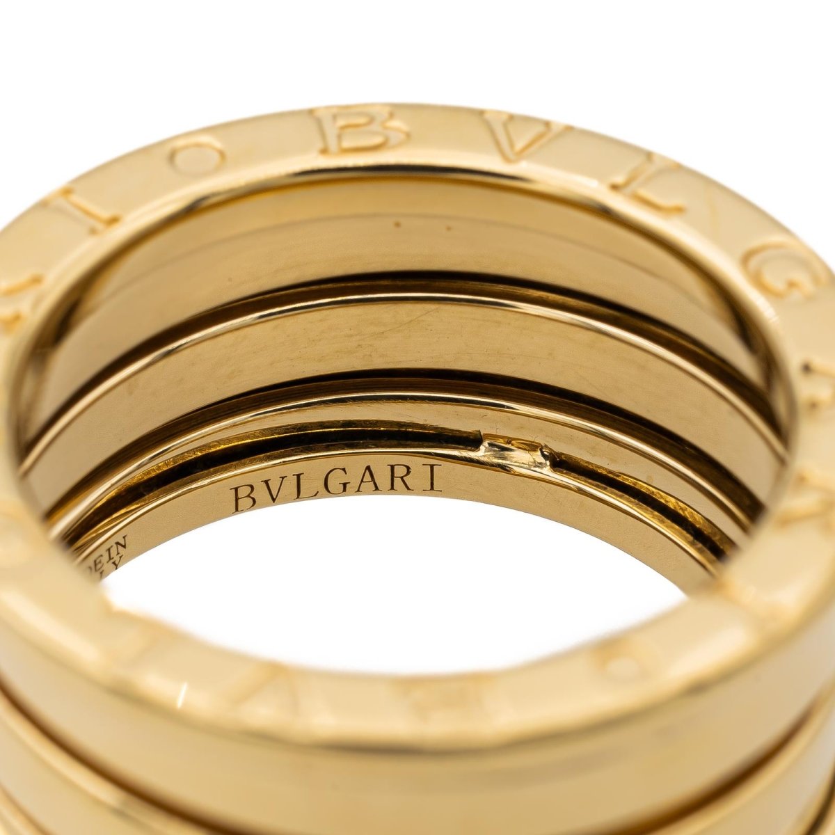 Bague BULGARI B.Zero1 en or jaune - Castafiore