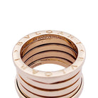 Bague BULGARI, “B.Zero1 XXth Anniversary”, en or rose - Castafiore