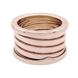 Bague BULGARI, “B.Zero1 XXth Anniversary”, en or rose - Castafiore