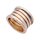 Bague BULGARI, “B.Zero1 XXth Anniversary”, en or rose - Castafiore