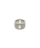 Bague BULGARI en or blanc et diamant - Castafiore