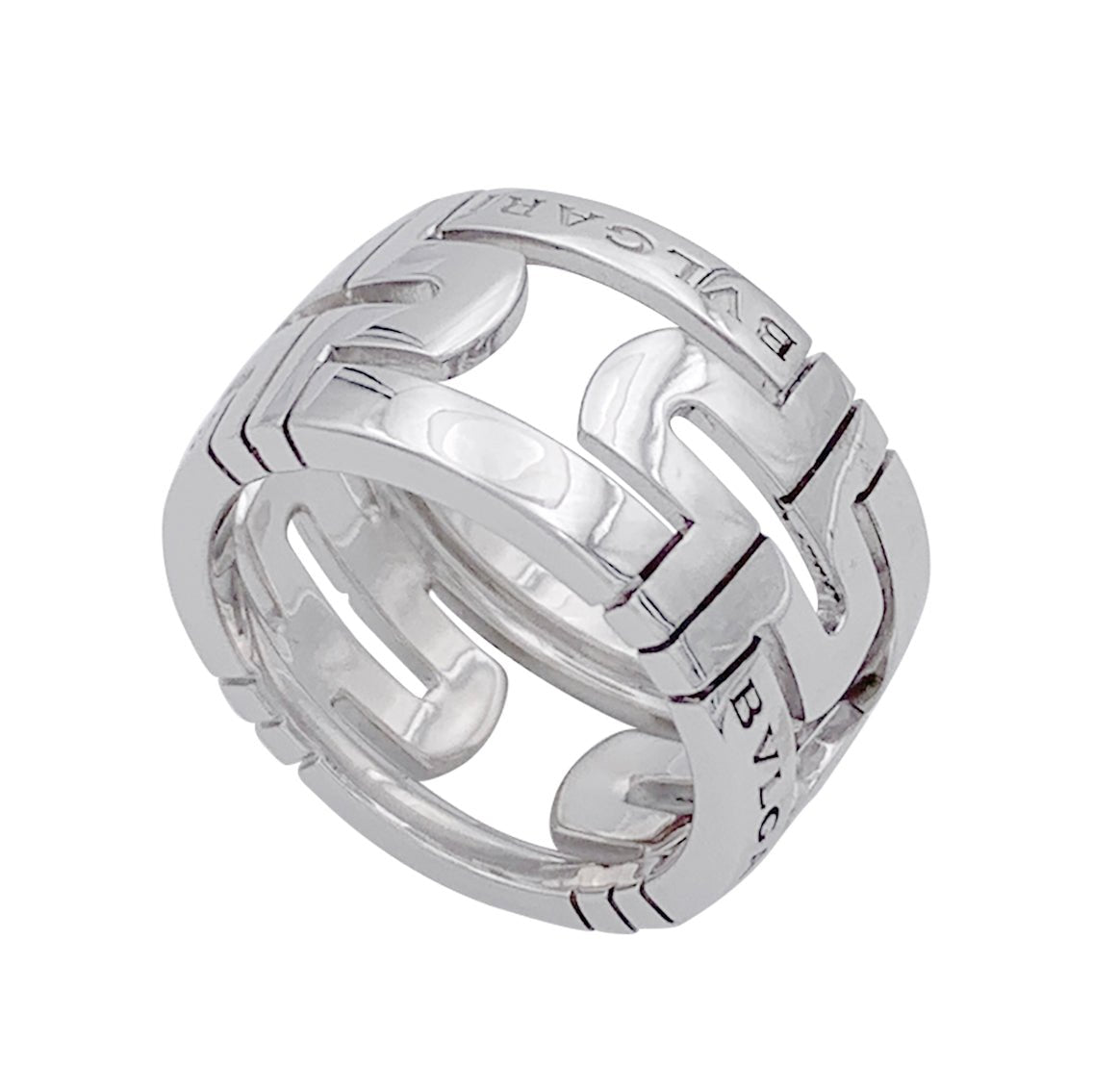 Bague Bulgari, "Parentesi", or blanc - Castafiore
