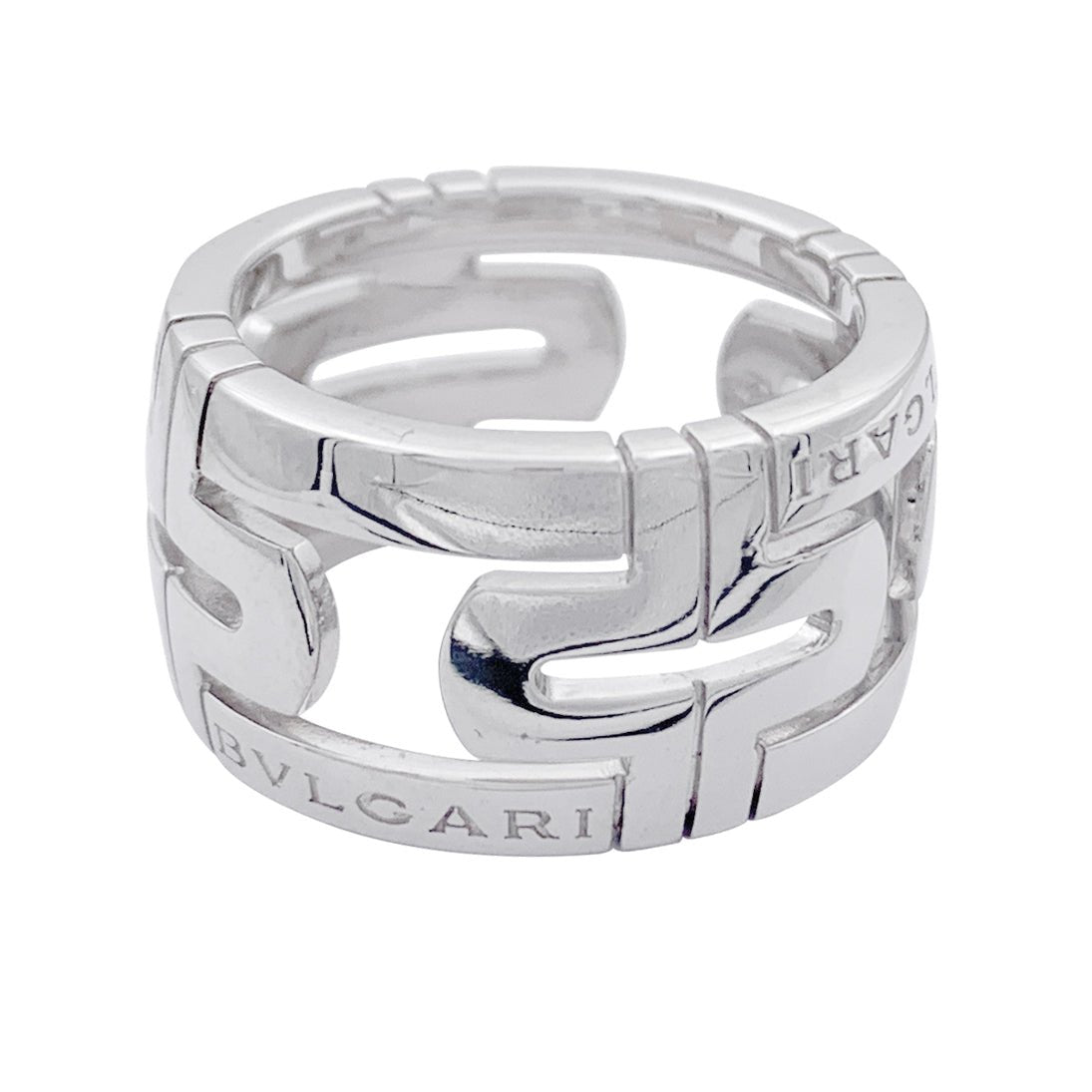 Bague Bulgari, "Parentesi", or blanc - Castafiore