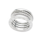 Bague "B.Zero1", BULGARI or blanc et diamants - Castafiore