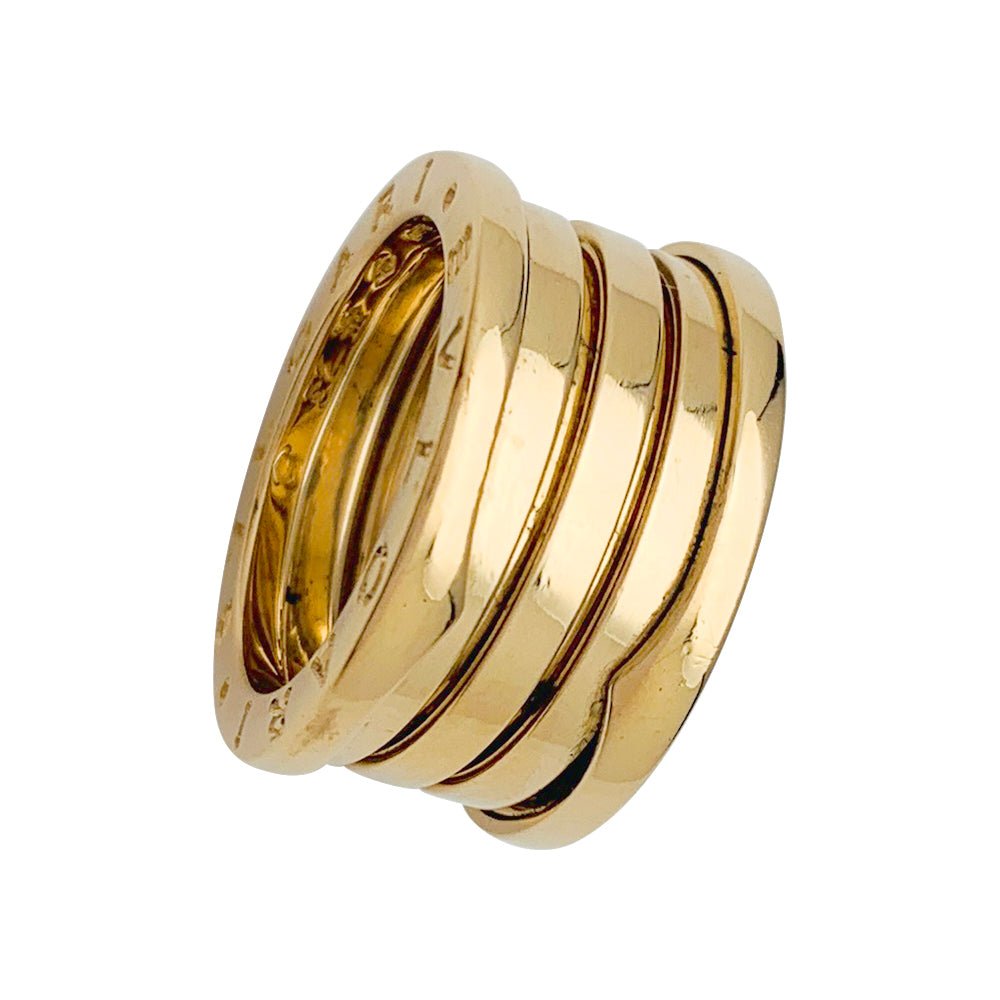 Bague "B.Zero1"BULGARI, or jaune - Castafiore