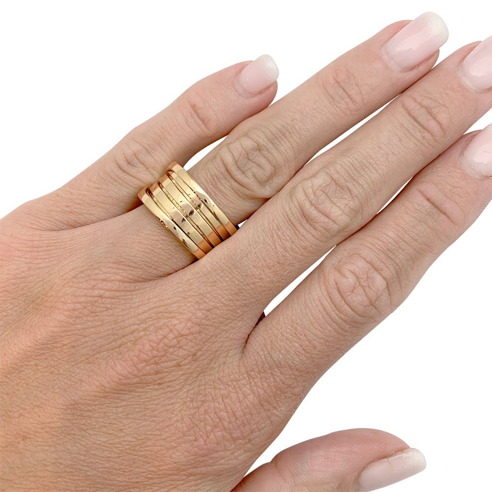 Bague "B.Zero1"BULGARI, or jaune - Castafiore