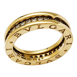 Or Jaune Bague Bulgari Diamant Bague Bulgari,