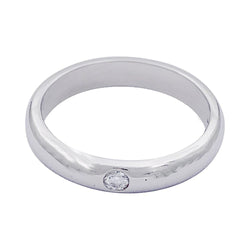 Bague Cartier, "1895", platine, diamant - Castafiore