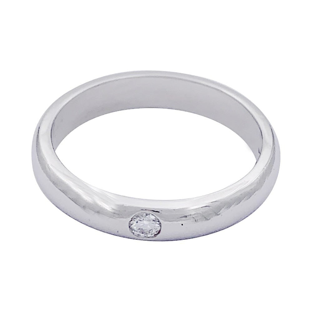 Bague Cartier, "1895", platine, diamant - Castafiore