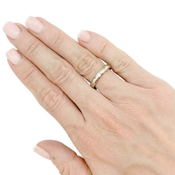 Bague Cartier, "1895", platine, diamant - Castafiore