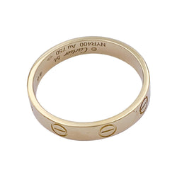 Bague Cartier, "Alliance Love", or jaune - Castafiore