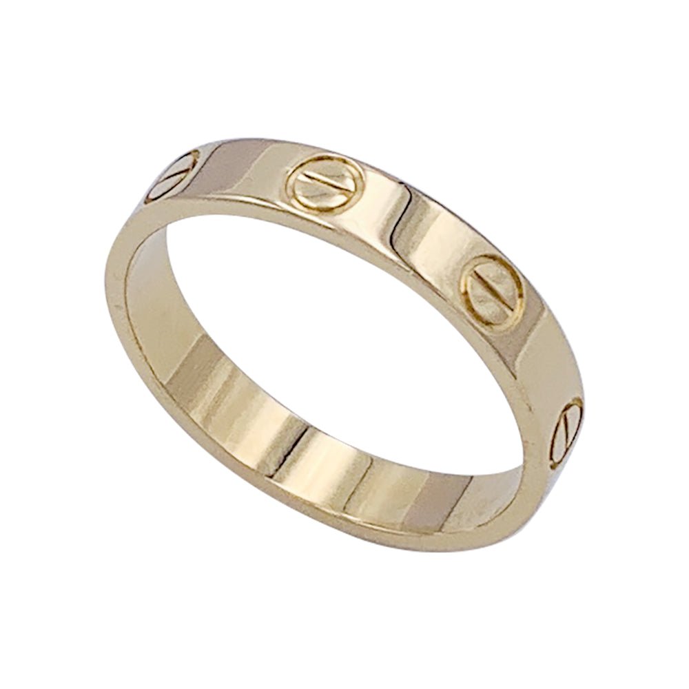 Bague Cartier, "Alliance Love", or jaune - Castafiore