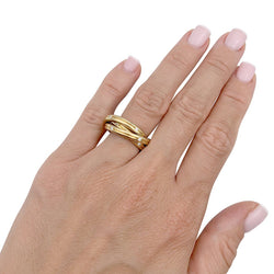 Bague Cartier, "Constellation", or jaune et diamants. - Castafiore