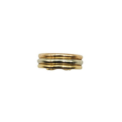 Bague CARTIER "double C", en trois ors - Castafiore
