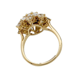 Bague CARTIER en or jaune, diamant 1,57 carats - Castafiore