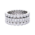 Bague CARTIER en platine et diamants - Castafiore