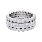 Bague CARTIER en platine et diamants - Castafiore