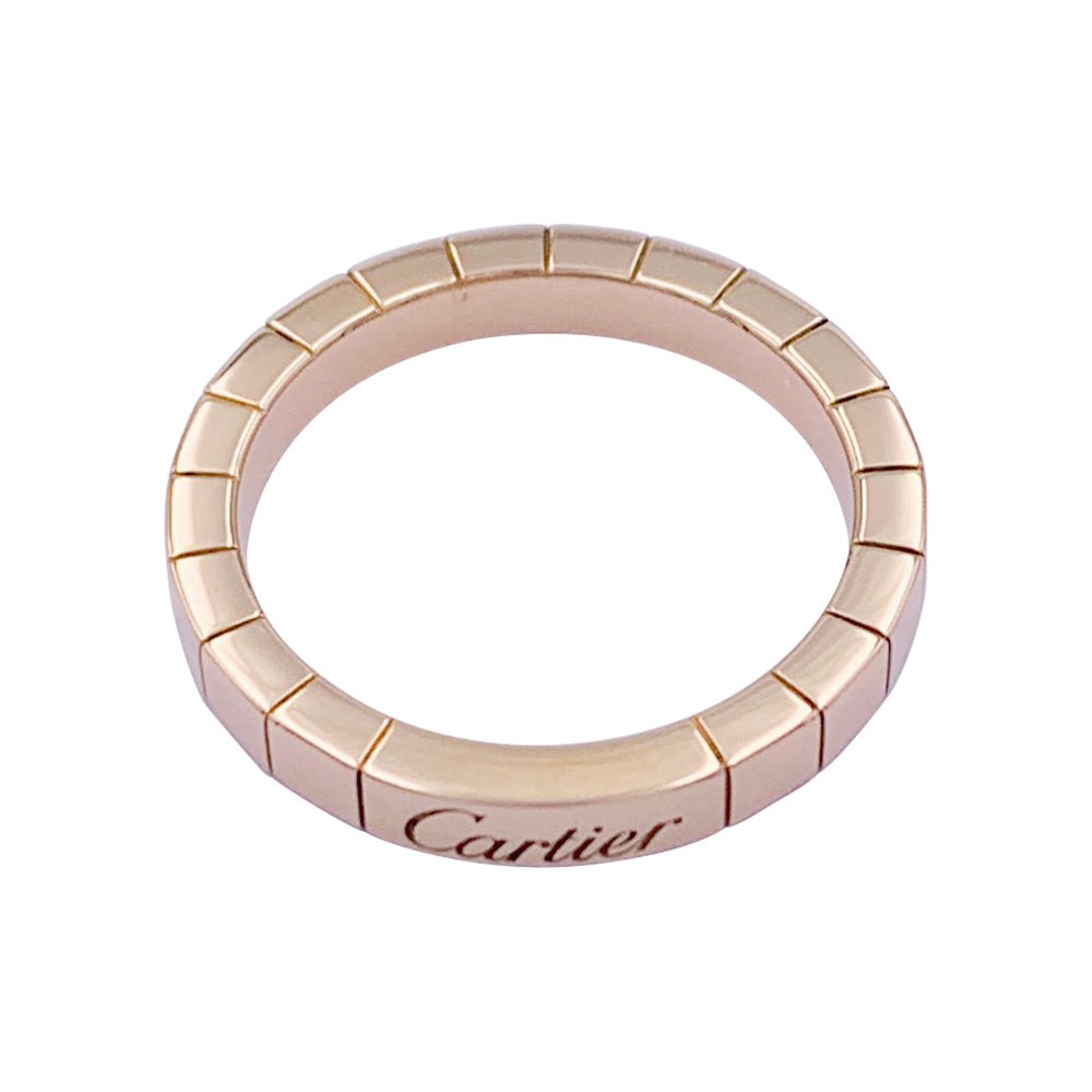 Bague Cartier, "Lanière", or rose - Castafiore