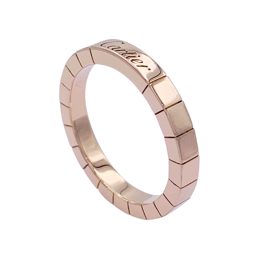 Bague Cartier, "Lanière", or rose - Castafiore