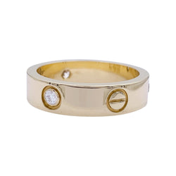 Bague Cartier, "Love", or jaune, diamants - Castafiore