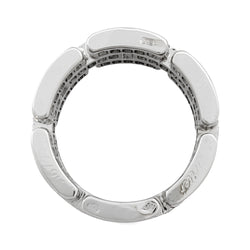 Bague CARTIER "Maillon Panthère" or blanc, diamants - Castafiore