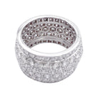 Bague CARTIER "Nigeria", pavage diamants. - Castafiore