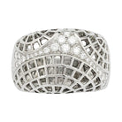 Bague Cartier, "Nouvelle Vague Paris", or blanc - Castafiore