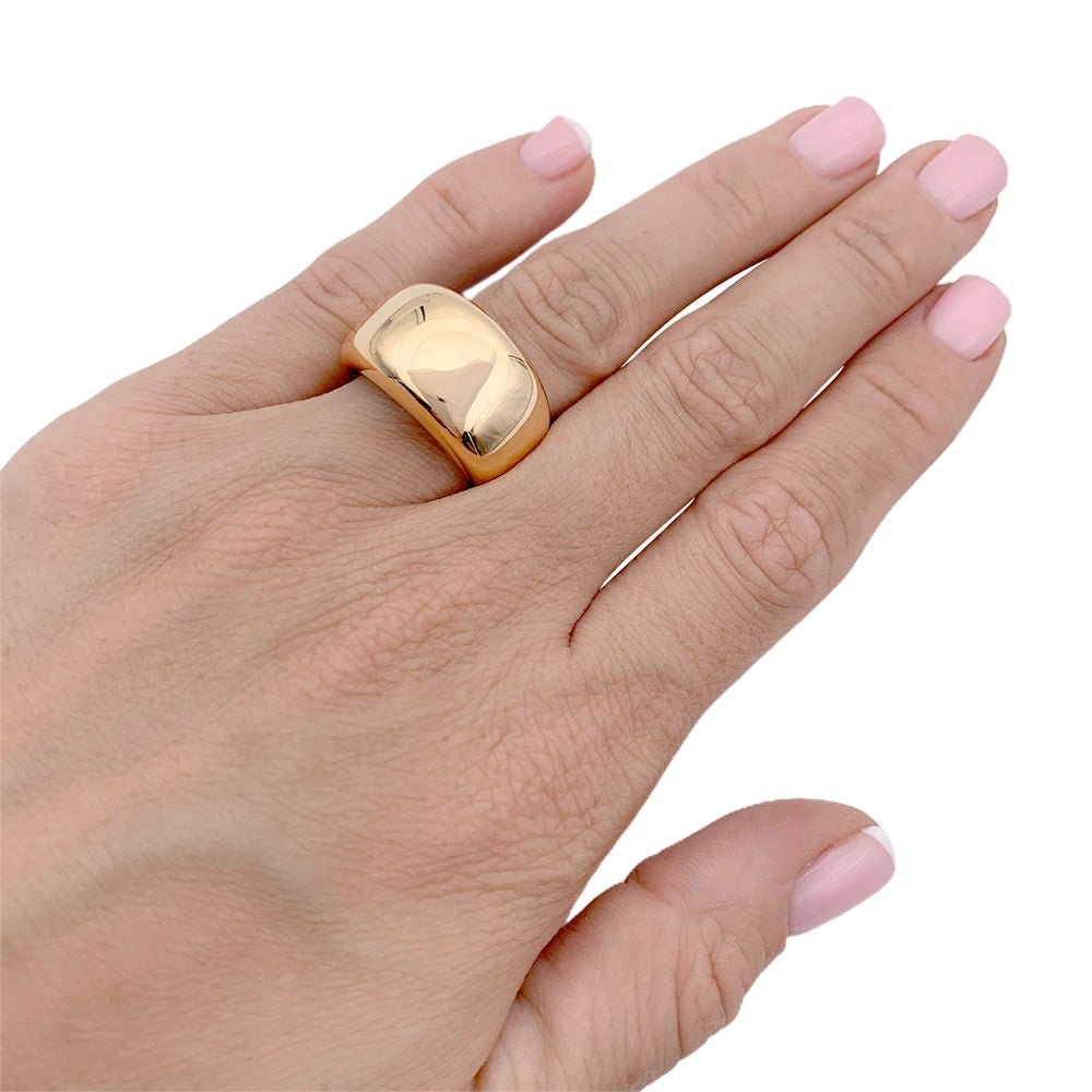 Bague CARTIER Paris Nouvelle vague en or jaune Castafiore