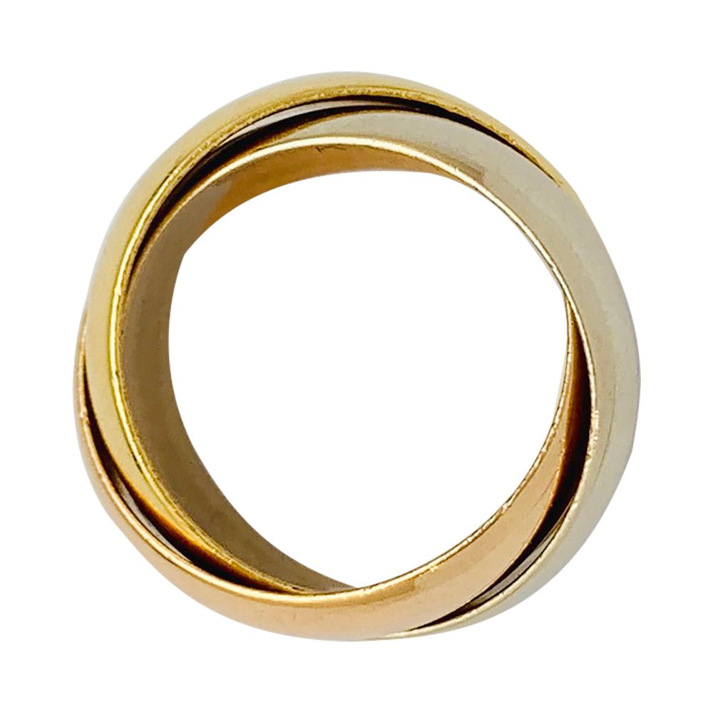 Bague Cartier "Trinity" 3 ors, grand modèle - Castafiore