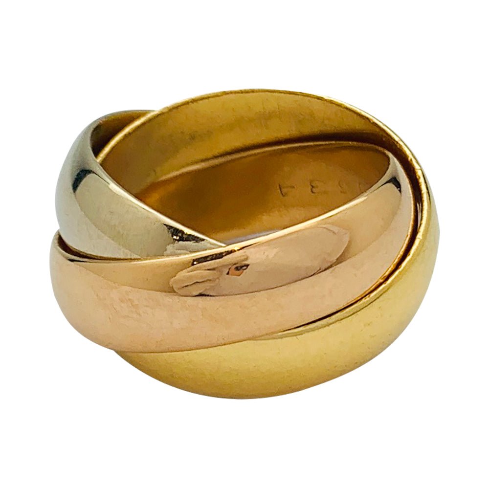 Bague Cartier "Trinity" 3 ors, grand modèle - Castafiore