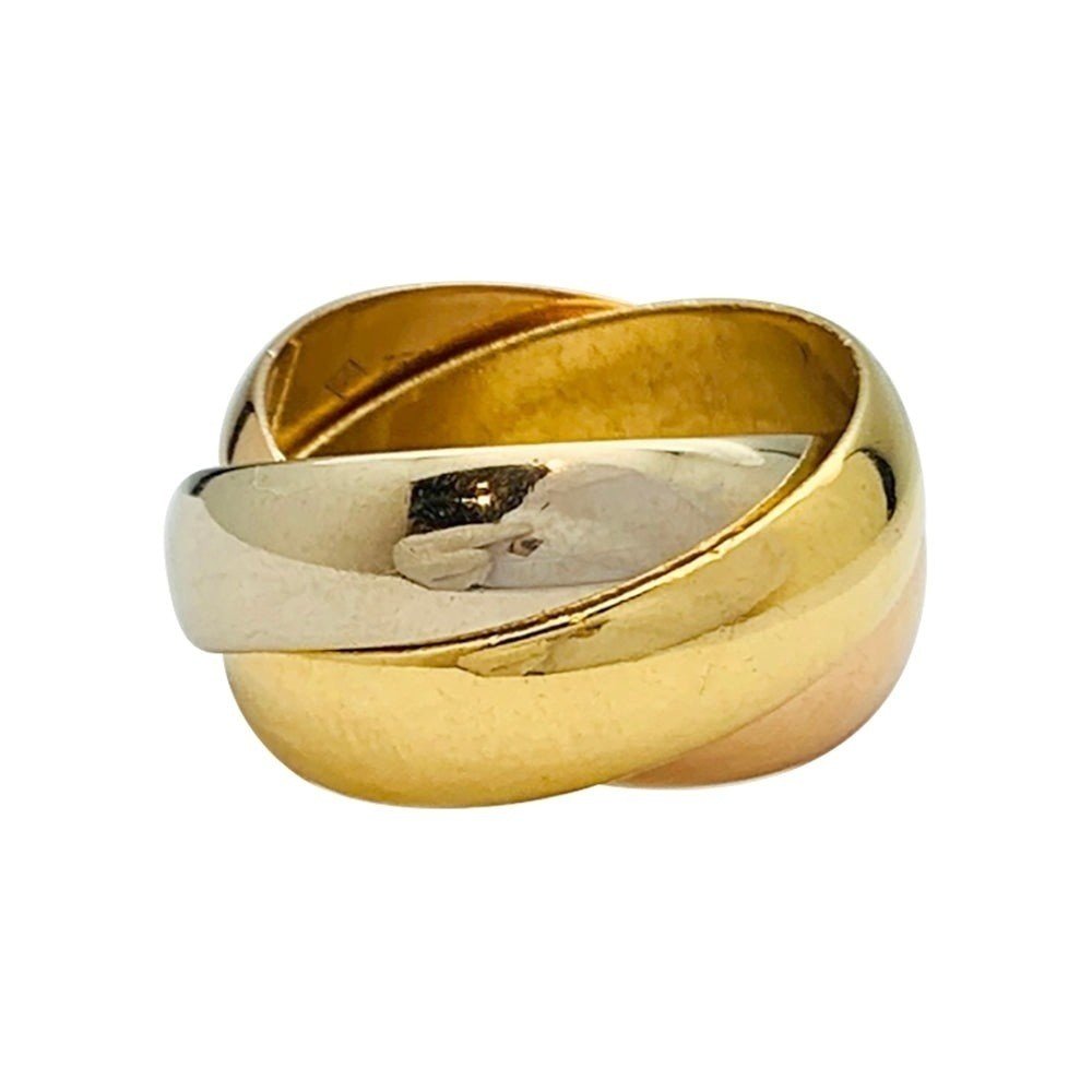 Bague Cartier "Trinity" 3 ors, grand modèle - Castafiore