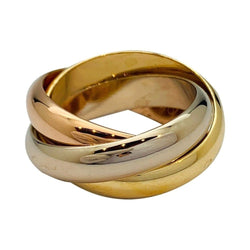 Bague Cartier "Trinity" 3 ors, grand modèle - Castafiore