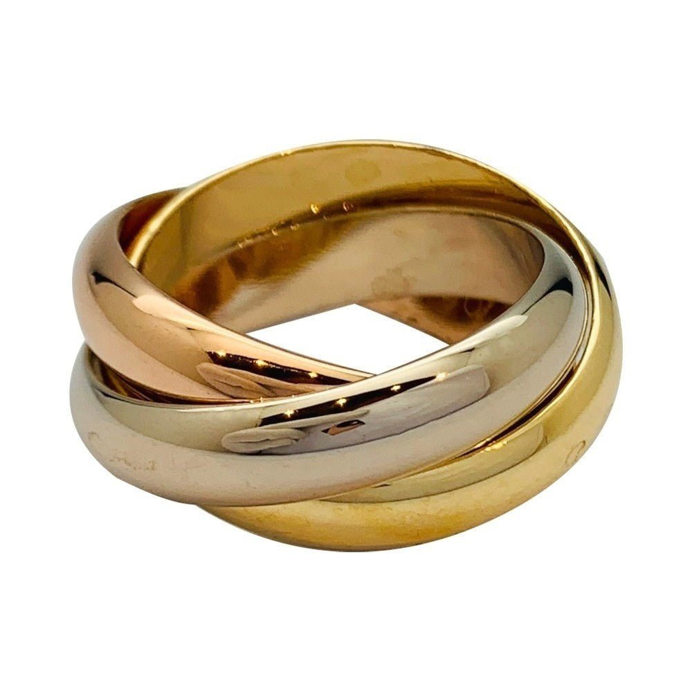 Bague Cartier "Trinity" 3 ors, grand modèle - Castafiore