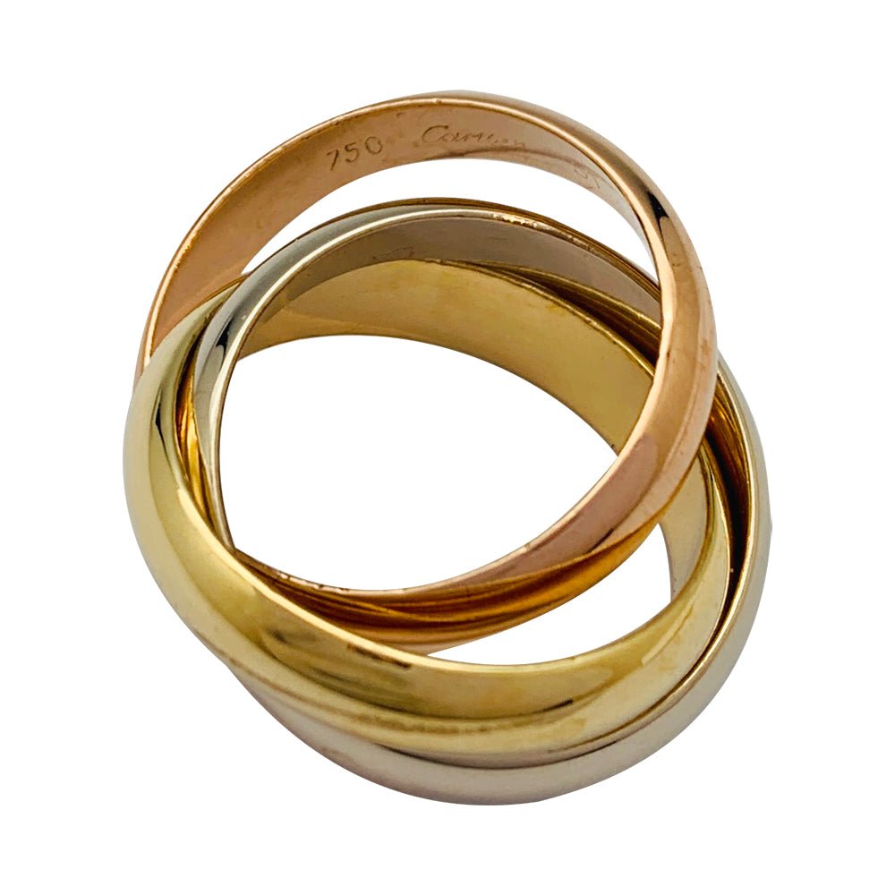 Bague Cartier "Trinity" 3 ors, grand modèle - Castafiore
