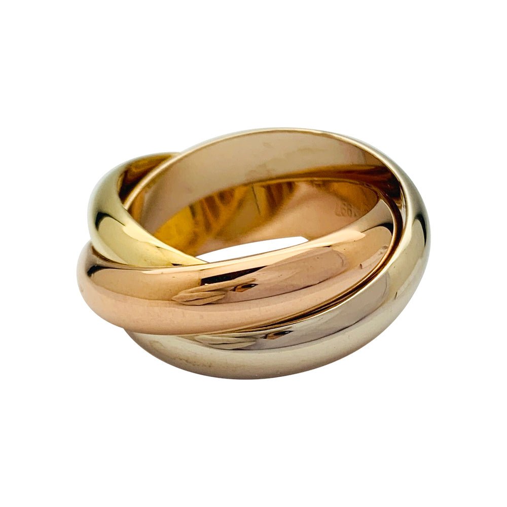Bague Cartier "Trinity" 3 ors, grand modèle - Castafiore