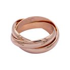 Bague Cartier, "Trinity", or rose - Castafiore