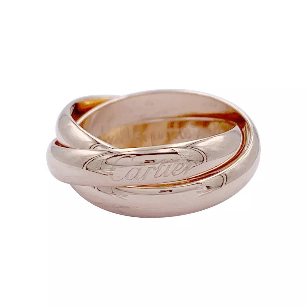 Bague Cartier, "Trinity", or rose - Castafiore