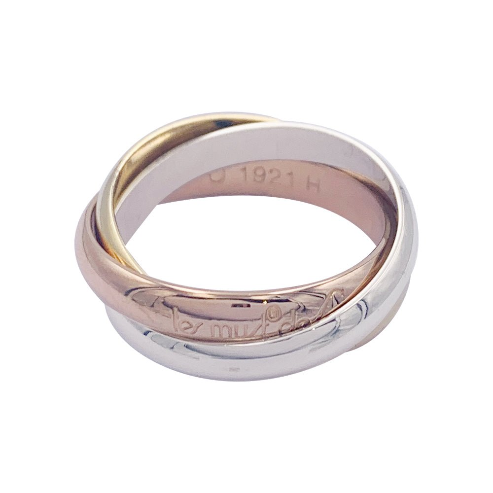 Bague Cartier, "Trinity", trois ors - Castafiore