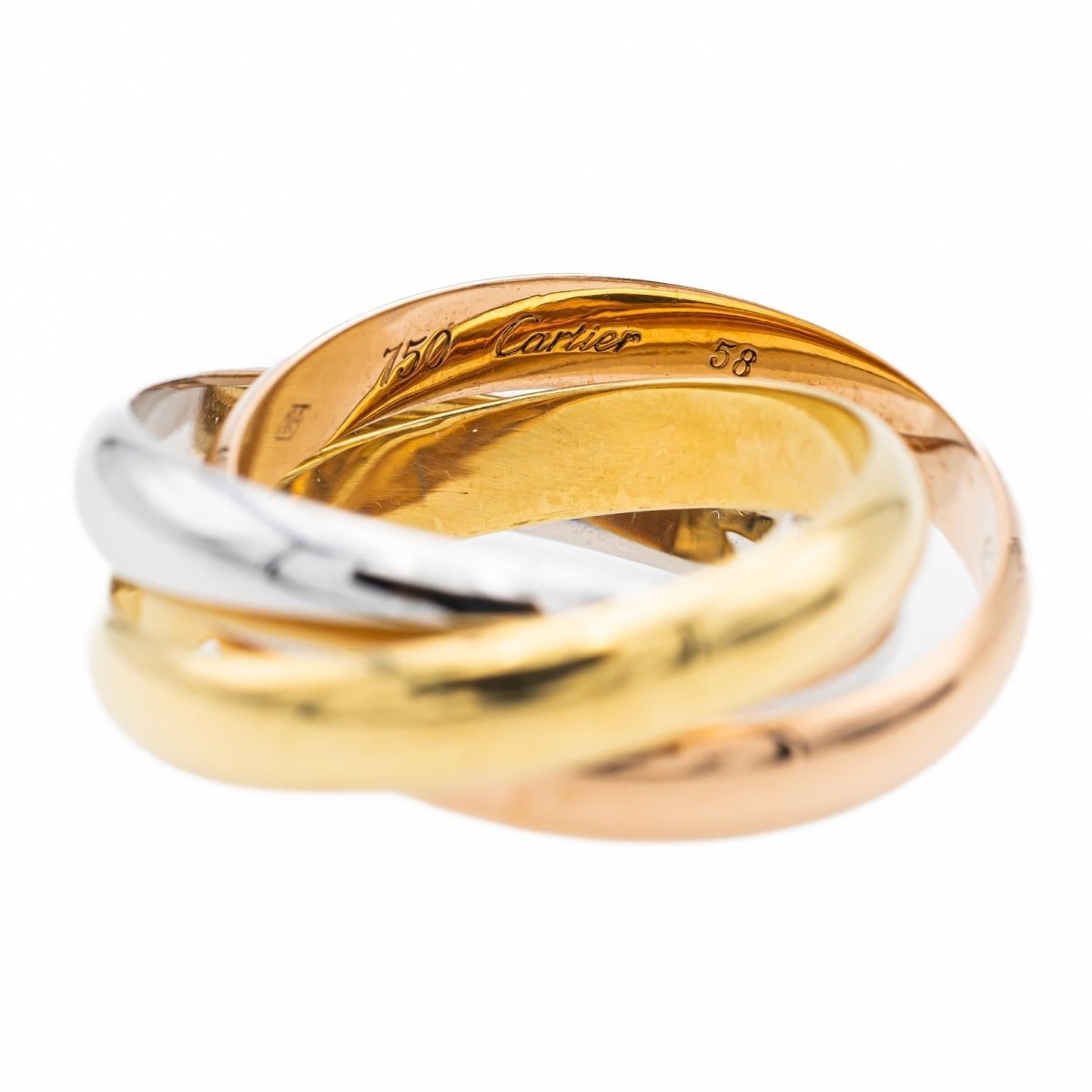 Bague CARTIER Trinity trois ors - Castafiore