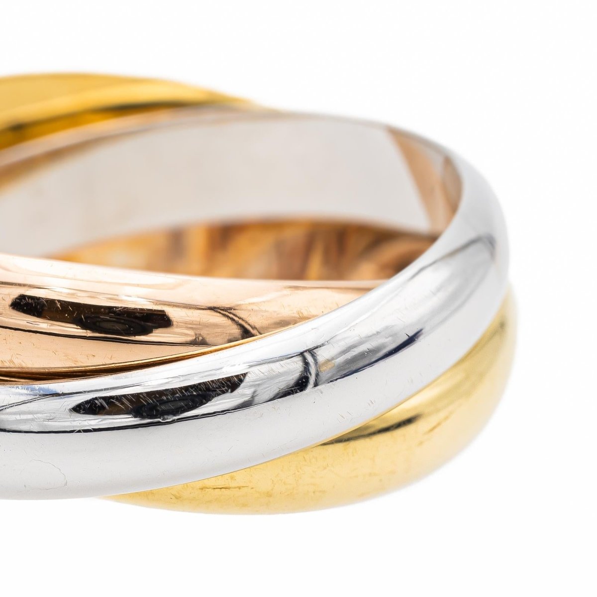 Ors Cartier Bague Triple Anneau Cartier Bague CARTIER Trinity