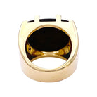 Bague CARTIER "Yijing" en or jaune et oeil de tigre - Castafiore