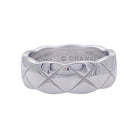 Bague Chanel, "Coco Crush", en or blanc. - Castafiore